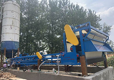 洗沙污泥脫水帶式壓濾機